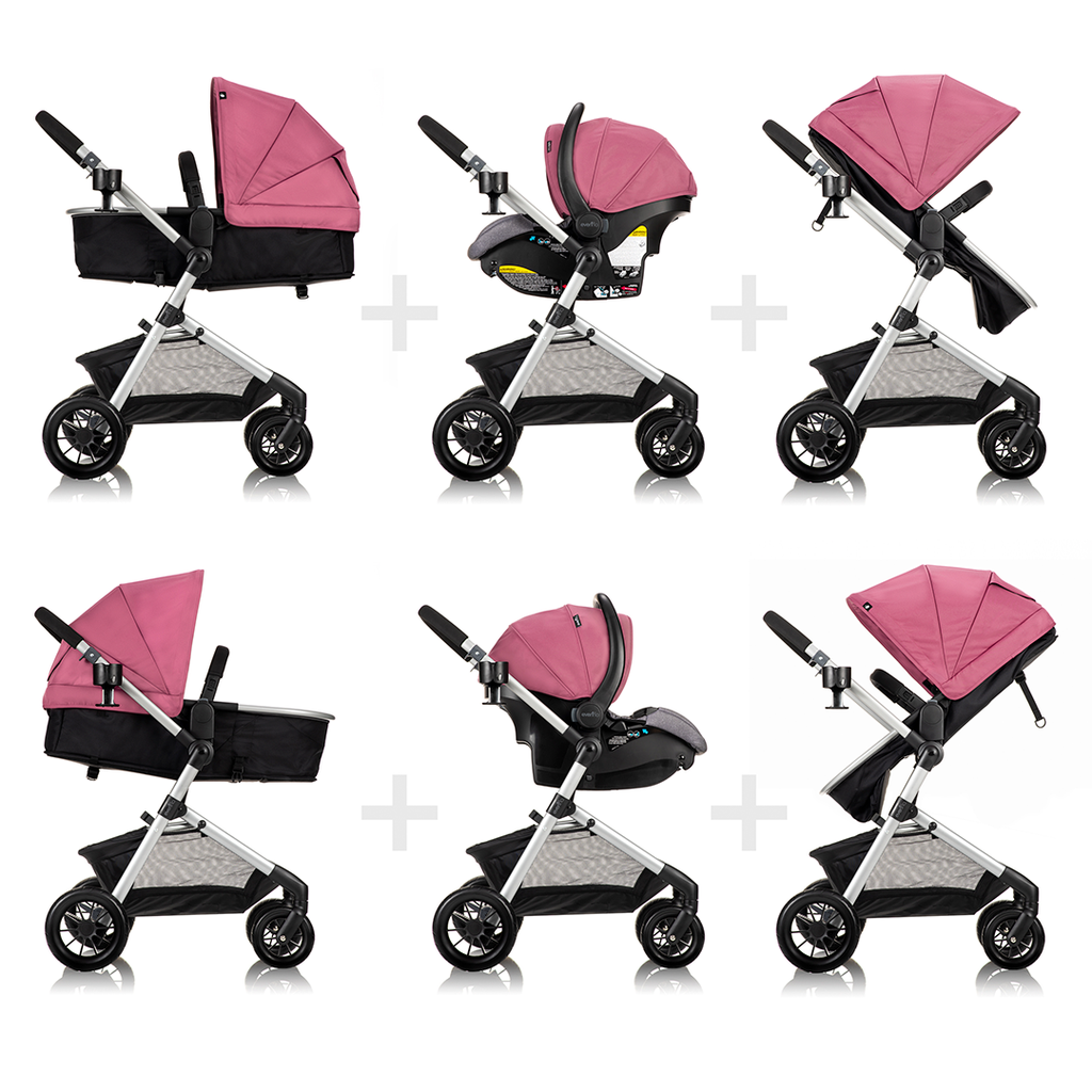 TRAVEL SYSTEM PIVOT DUSTY ROSE