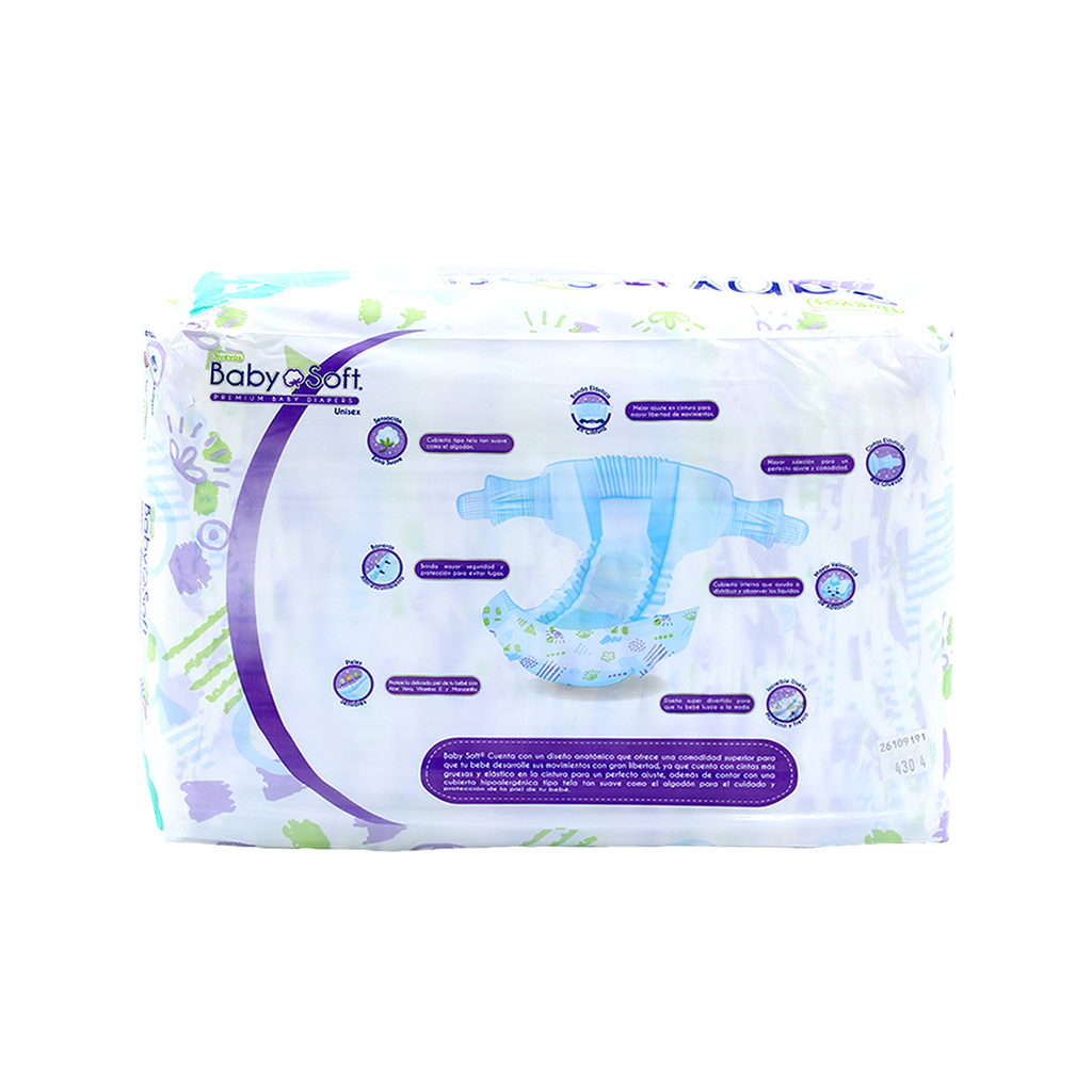 PAÑALES BABY SOFT ETAPA 4/G 38U