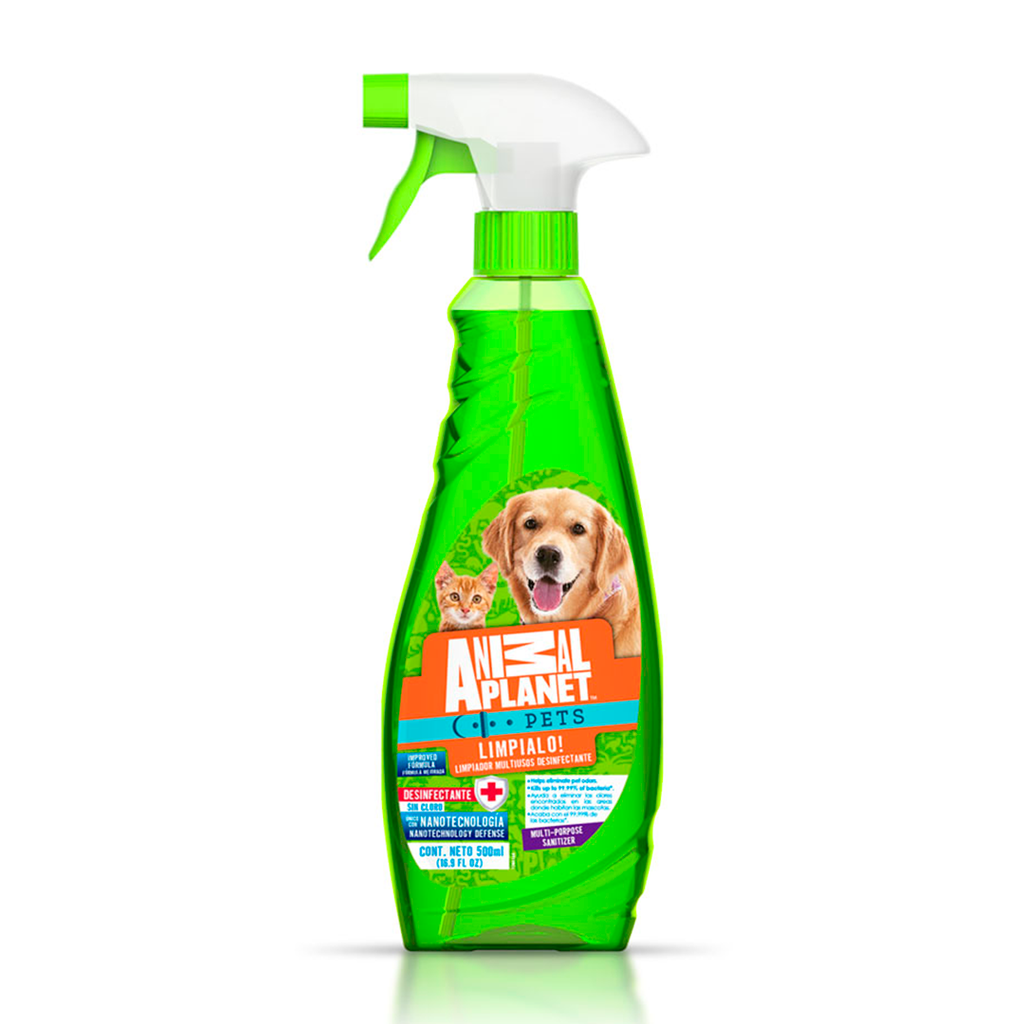 ANIMAL PLANET LIMPIADOR DESINFECTANTE 550ML
