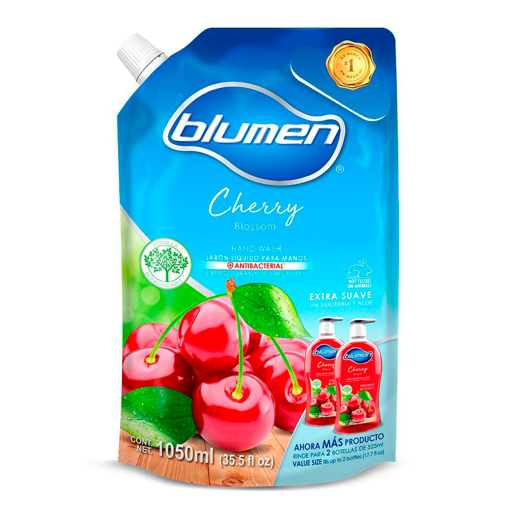 JABON LIQUIDO BLUMEN CHERRY 1050ML