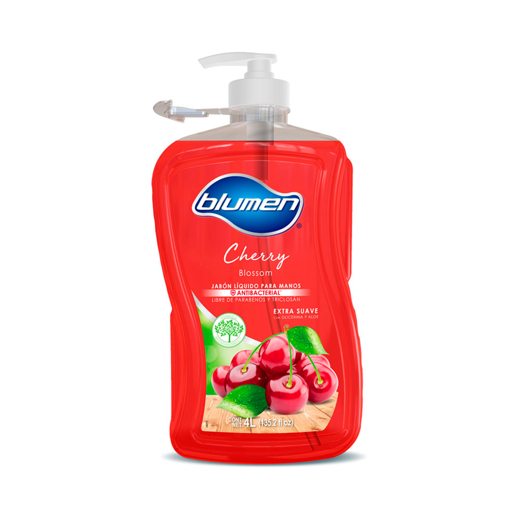 JABON LIQUIDO BLUMEN CHERRY 4000ML 