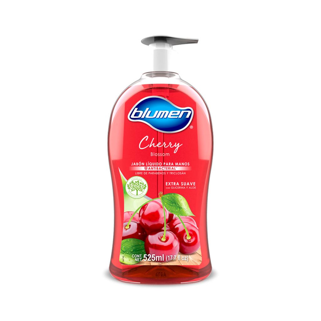 JABON LIQUIDO BLUMEN CHERRY 525ML 