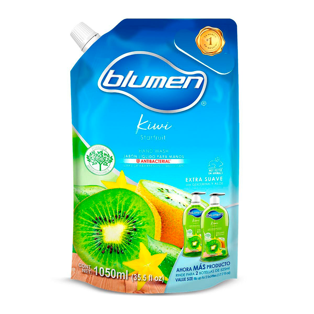 JABON LIQUIDO BLUMEN KIWI 1050ML 