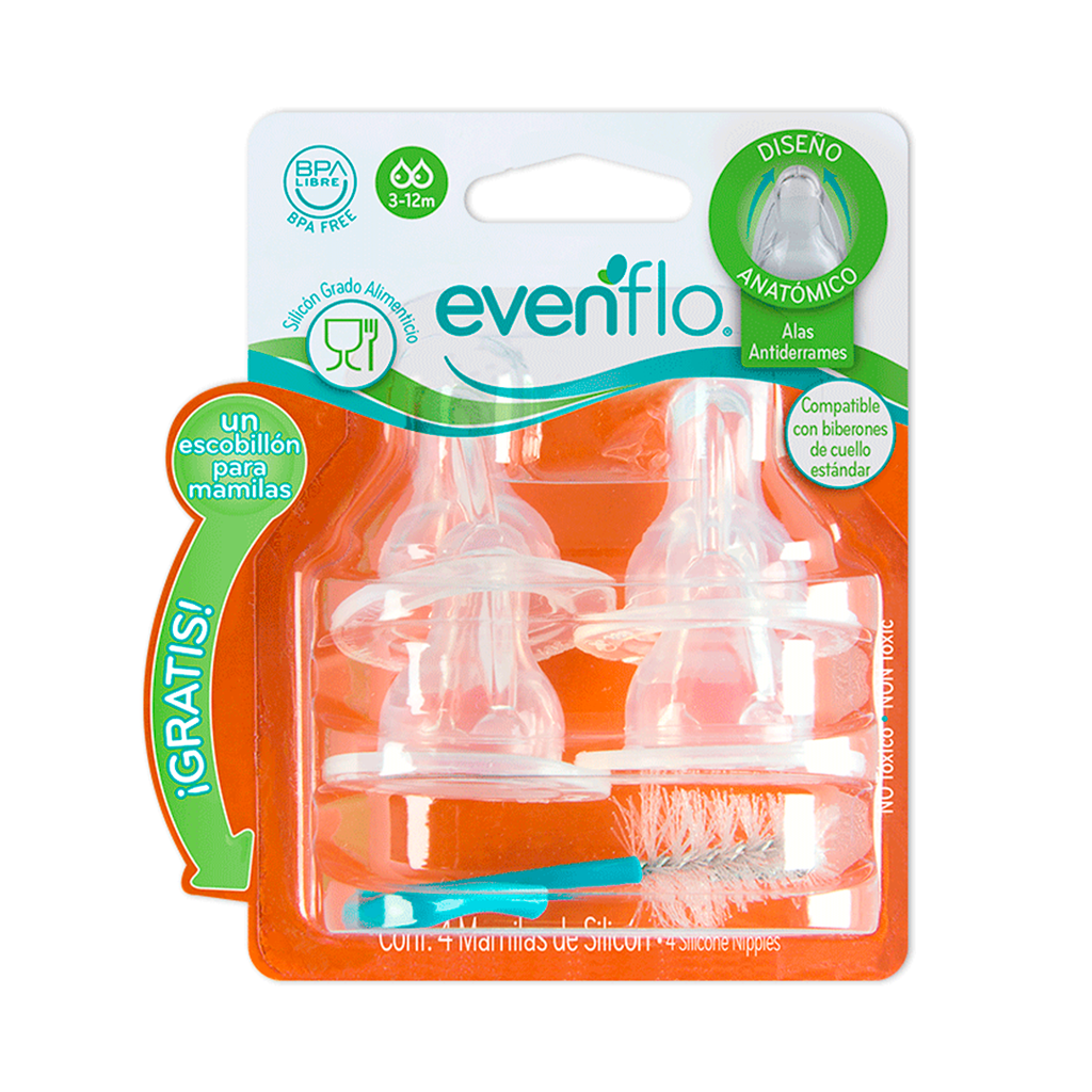 MAMON ANATOMICA FM SILICON C/ESCOBILLON 4U