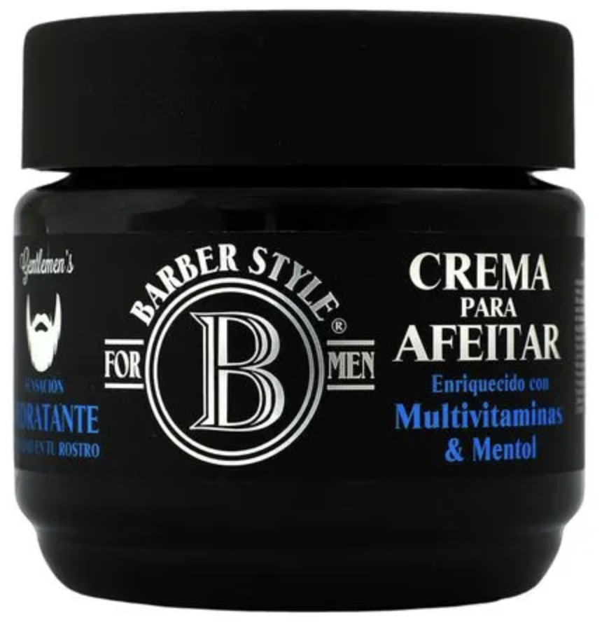 CREMA GEL PARA AFEITAR BARBER STYLE FOR MEN 180G