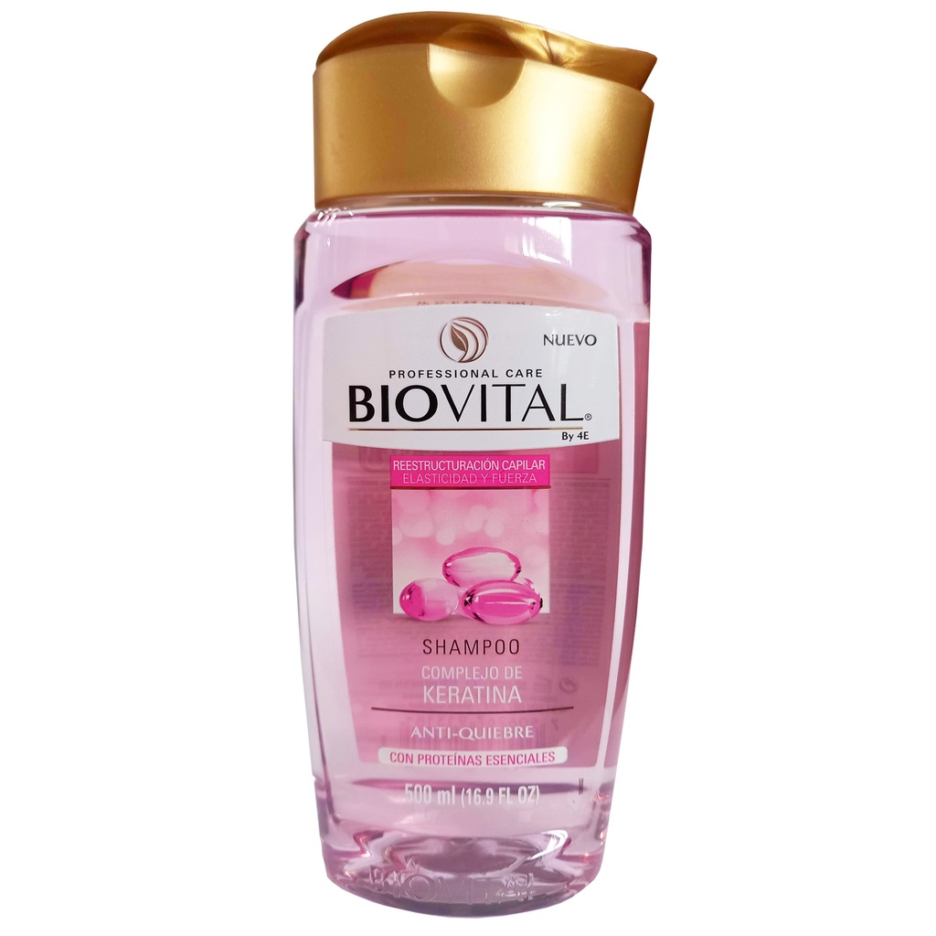 [E1318] SHAMPOO BIOVITAL KERATINA 500ML