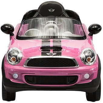 [W446AC-P] ROLLPLAY ELECTRICO MINI COOPER ROSADO