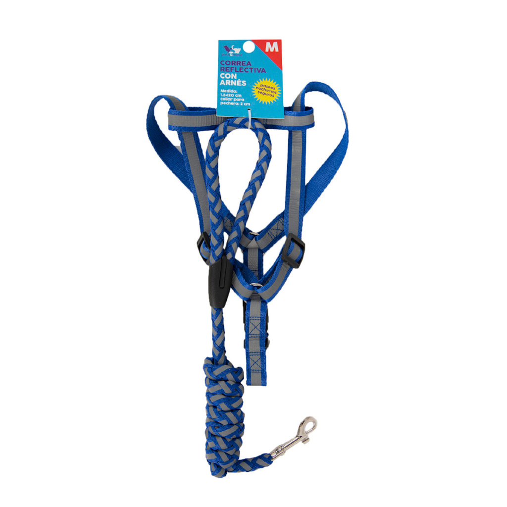 [P8421] CORREA REFLECTIVA C/ARNES MEDIANA