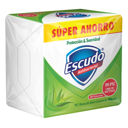 [E8909] JABON ESCUDO ALOE 3PK 110.GR VERDE