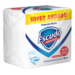 [E8906] JABON ESCUDO NEUTRO 3PK 110 GR BLANCO