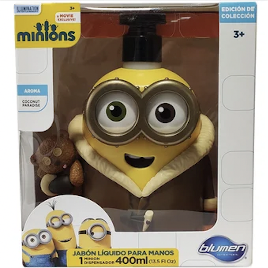 [E0309] JABON LIQUIDO 3D MINION BOB 300ML
