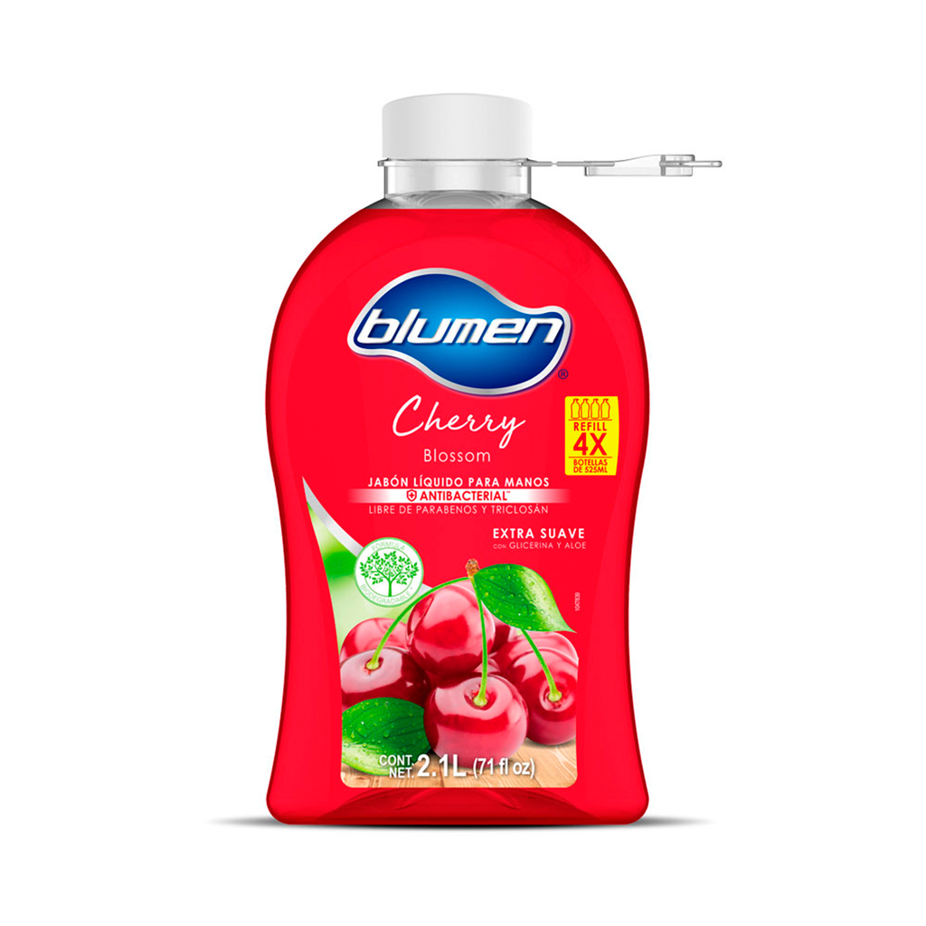[E0669] JABON LIQUIDO BLUMEN CHERRY 2100ML