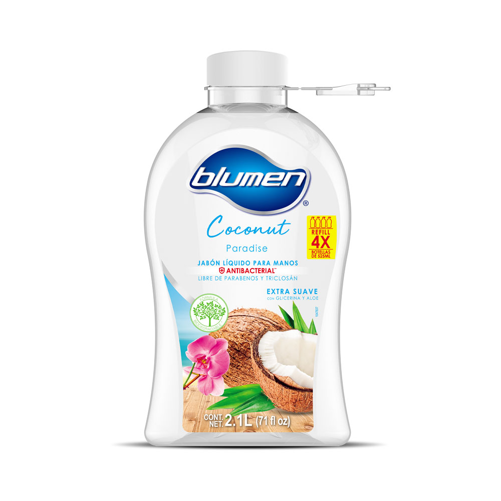 [E0789] JABON LIQUIDO BLUMEN COCO 2100ML 