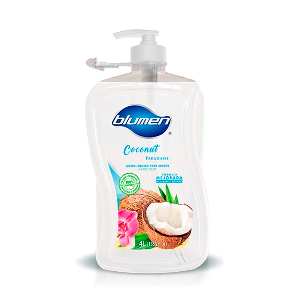 [E6711] JABON LIQUIDO BLUMEN COCONUT 4000ML 