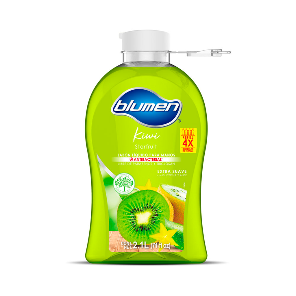 [E0785] JABON LIQUIDO BLUMEN KIWI 2100ML 
