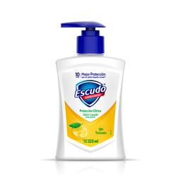 [E9059] JABON LIQUIDO ESCUDO CITRUS 225ML