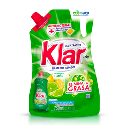 [E6849] KLAR LAVATRASTES LIMON POUCH 750ML