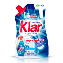 [E6848] KLAR LIMPIAVIDRIOS POUCH 500ML