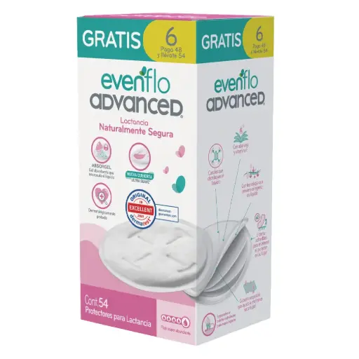 [6551] PADS PROTECTORES DE LACTANCIA 48U