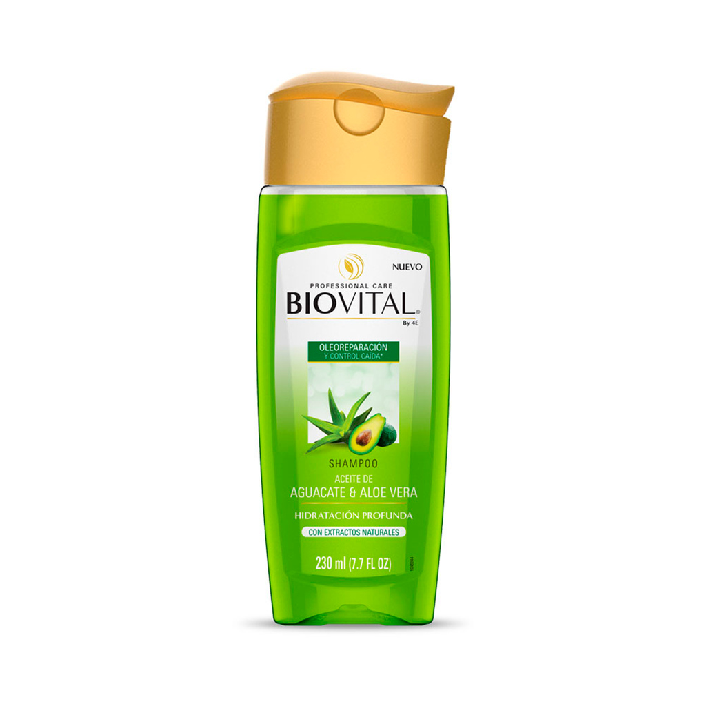[E1247] SHAMPOO BIOVITAL AGUACATE Y ALOE 230ML 
