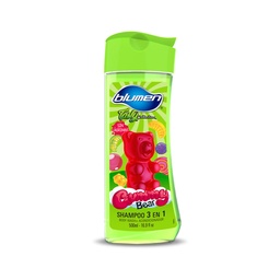 [E1552] SHAMPOO TASTY NIÑO 3 EN 1 GUMMY BEARS 500ML