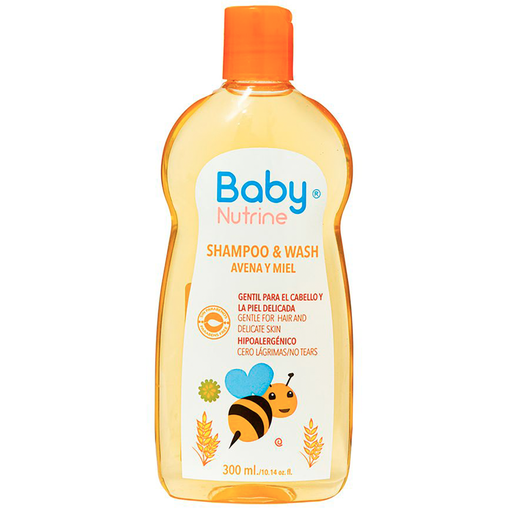 [BN4215] SHAMPOO BABY NUTRINE AVENA Y MIEL 300ML