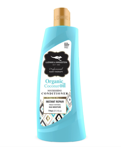 [E1156] ACONDICIONADOR LUDWIG AND WIGGSTEIN ORGANIC COCONUT OIL 750ML